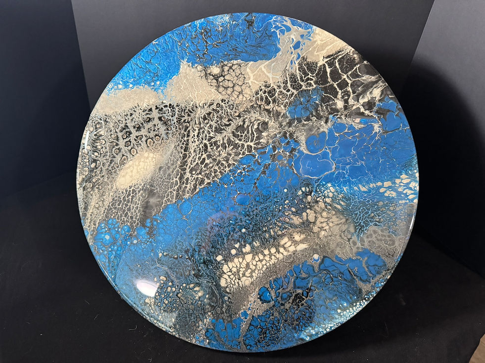 Lazy Susan - Detroit Lions Inspired