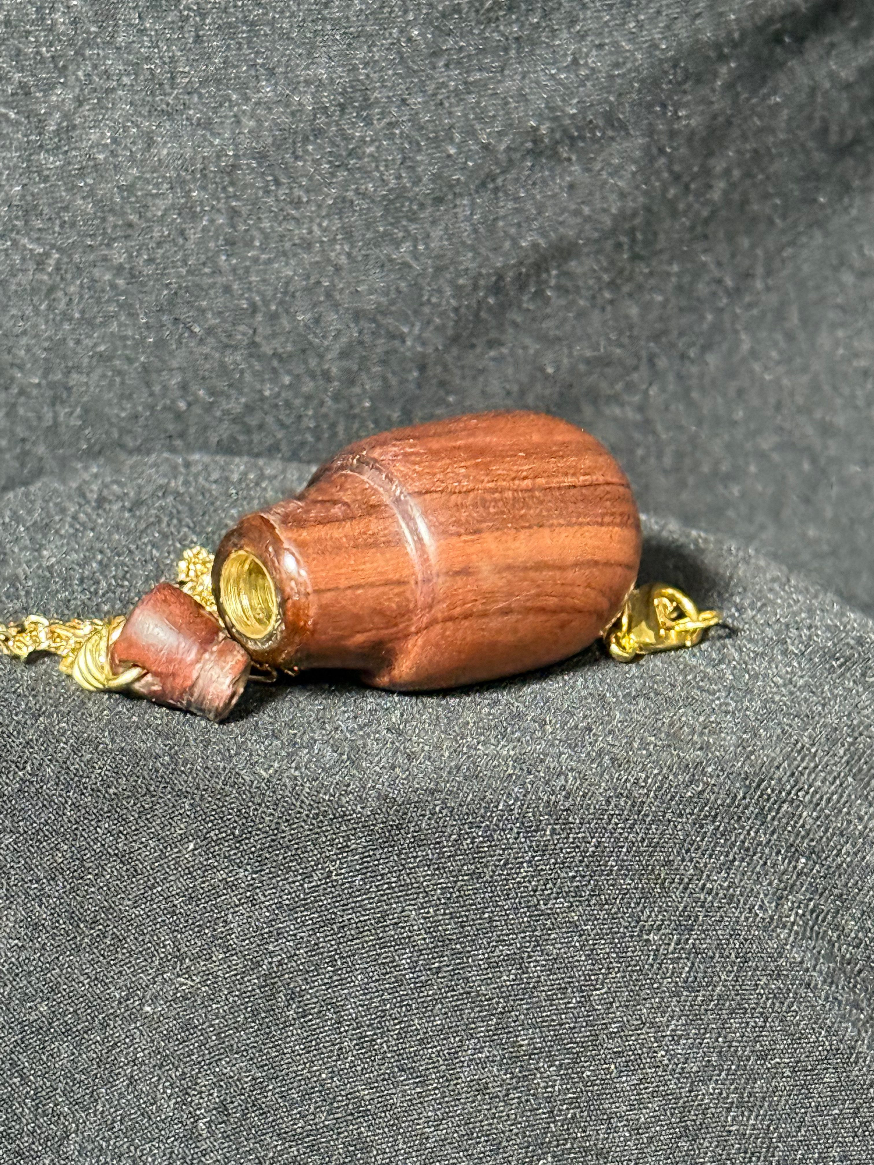 Rosewood Mourning Necklace