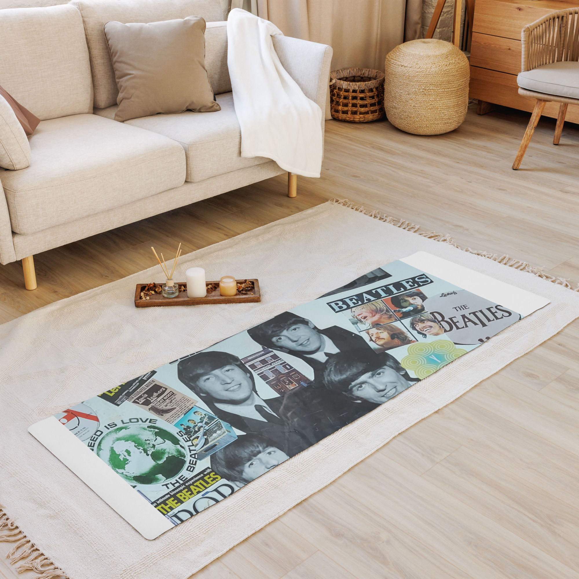 Beatles Yoga mat
