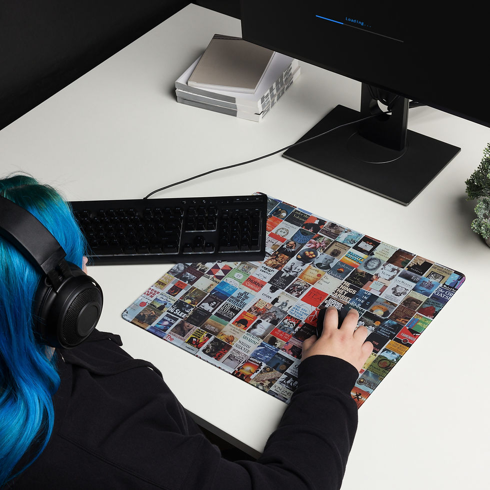 Thumbnail: Books to Read Gaming mouse pad