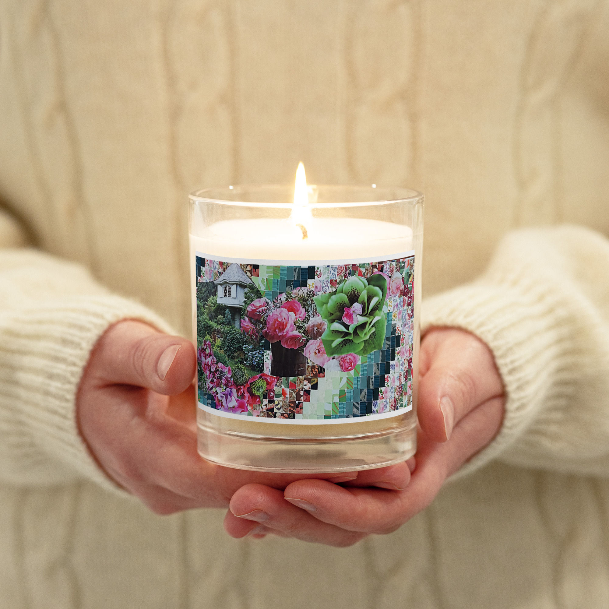 Gazebo Glass jar soy wax candle