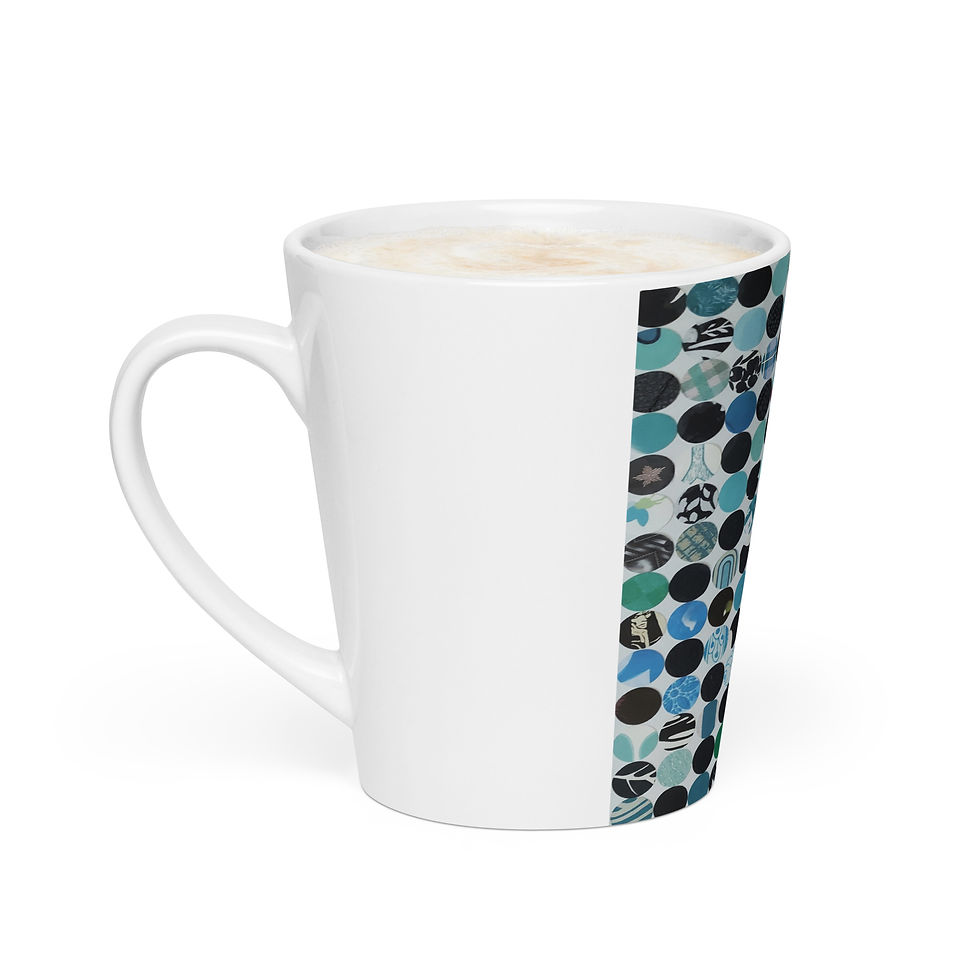 Thumbnail: Turquoise Dream Latte mug