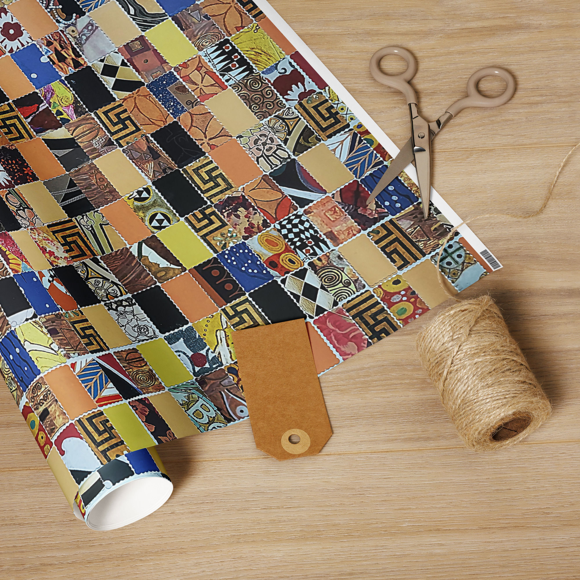 Art Nouveau Wrapping paper roll
