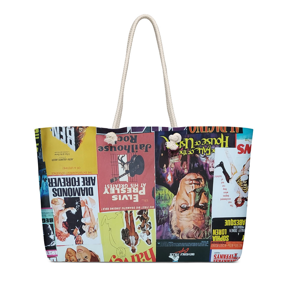 Thumbnail: Classic Movies Oversized weekender bag