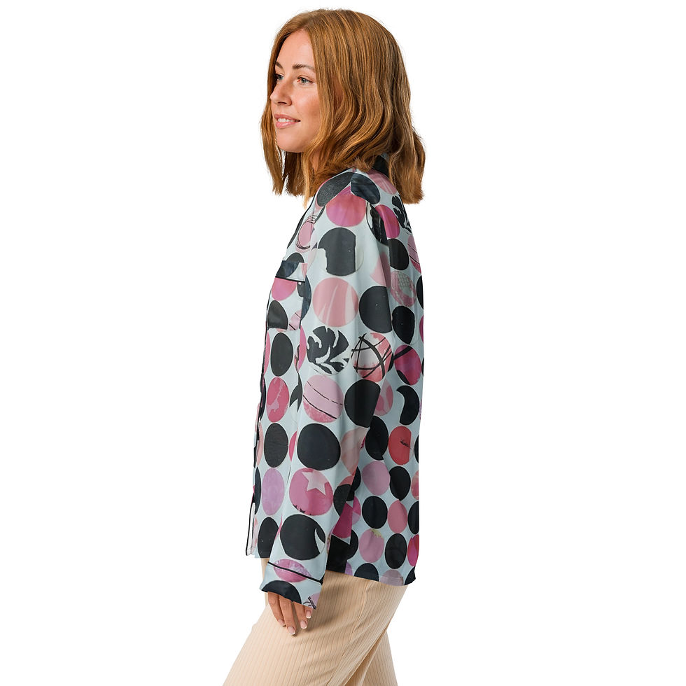 Thumbnail: Pop of Pink pajama top