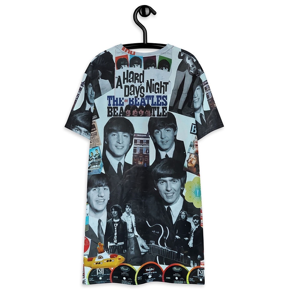 Thumbnail: Beatles T-shirt dress