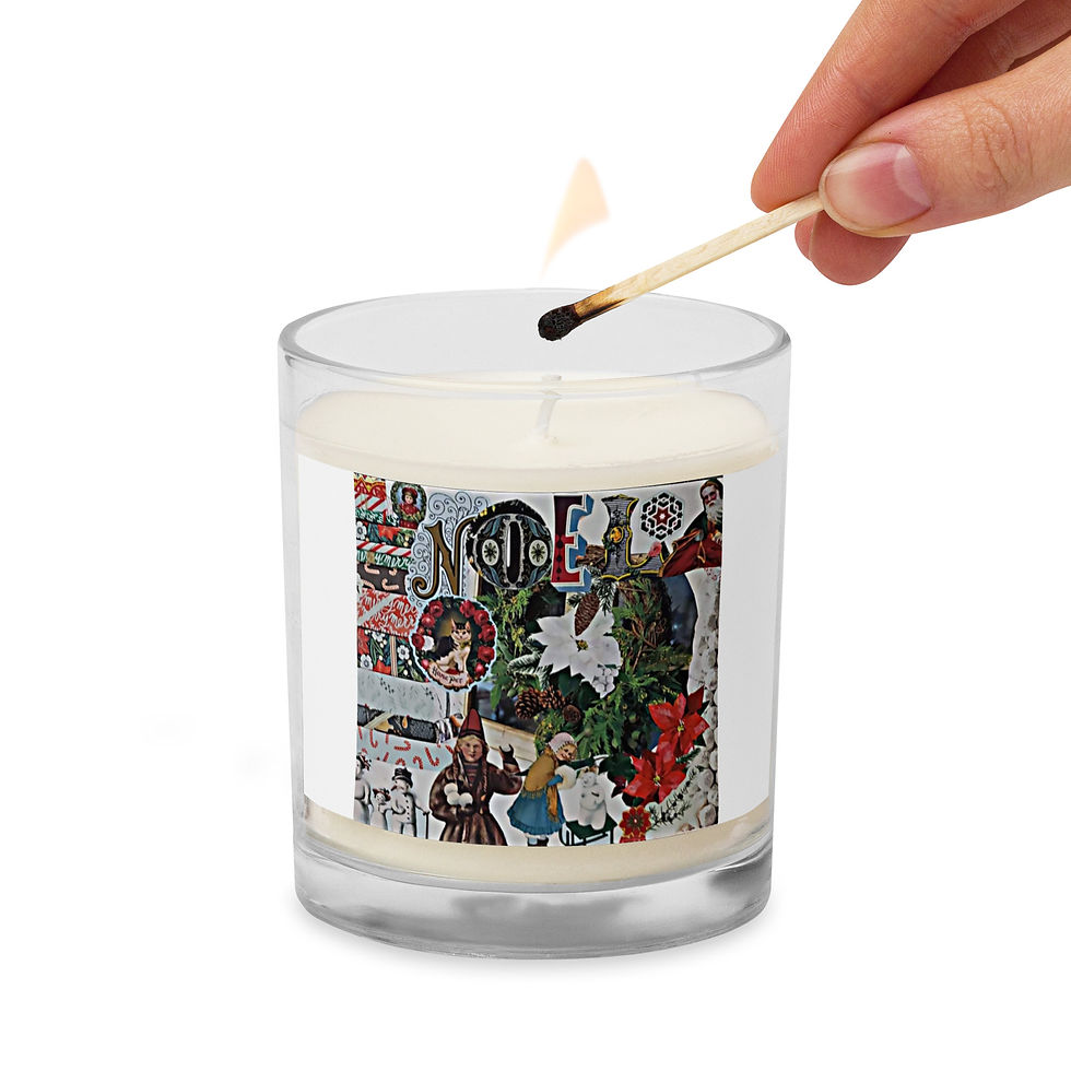 Thumbnail: Noel Glass jar soy wax candle