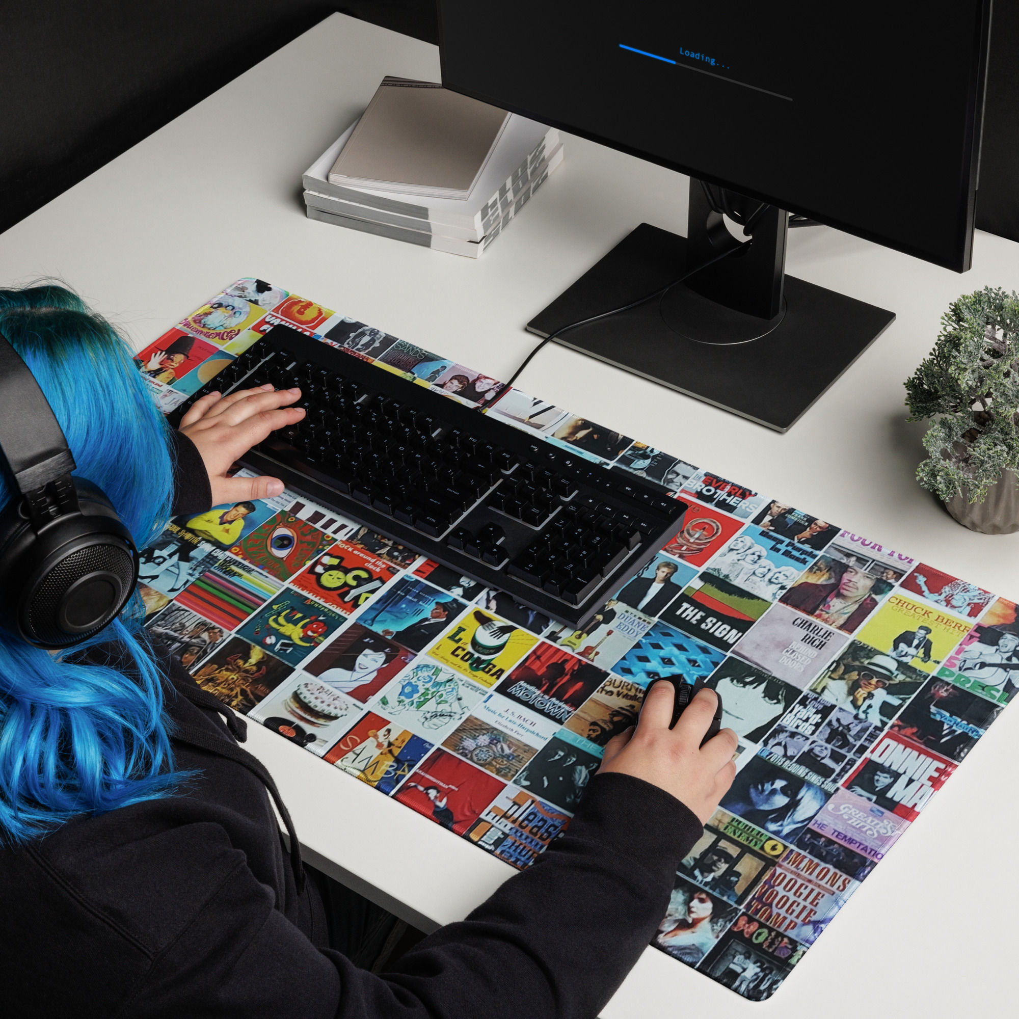 Vinyl Gaming mouse pad