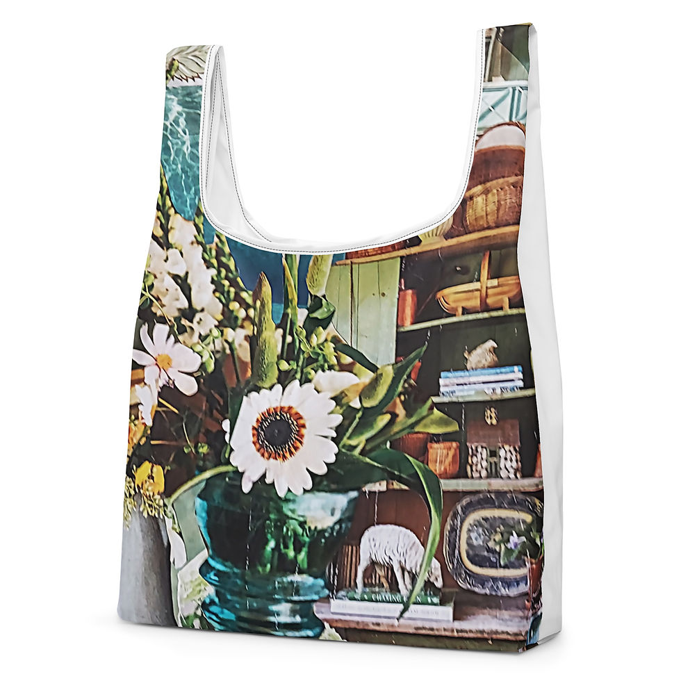 Thumbnail: Lime Float Shopping bag