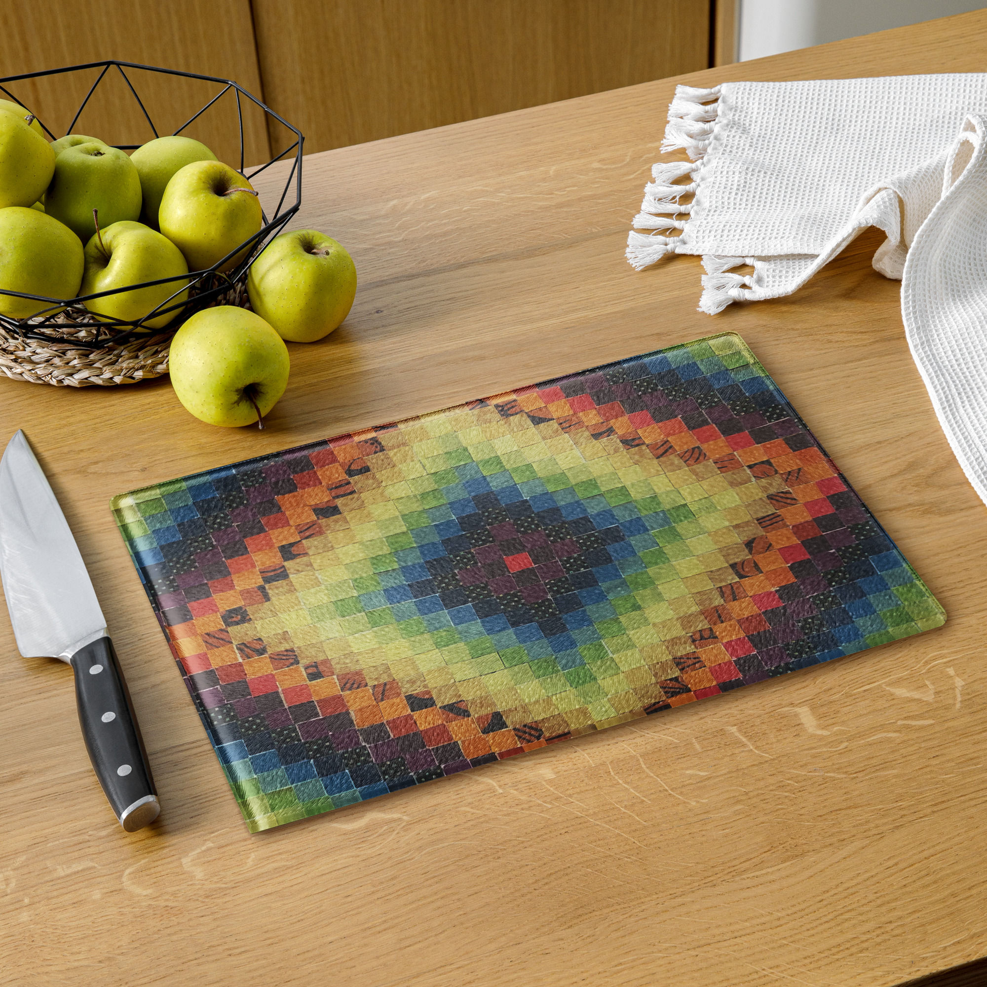 Fiesta Glass cutting board