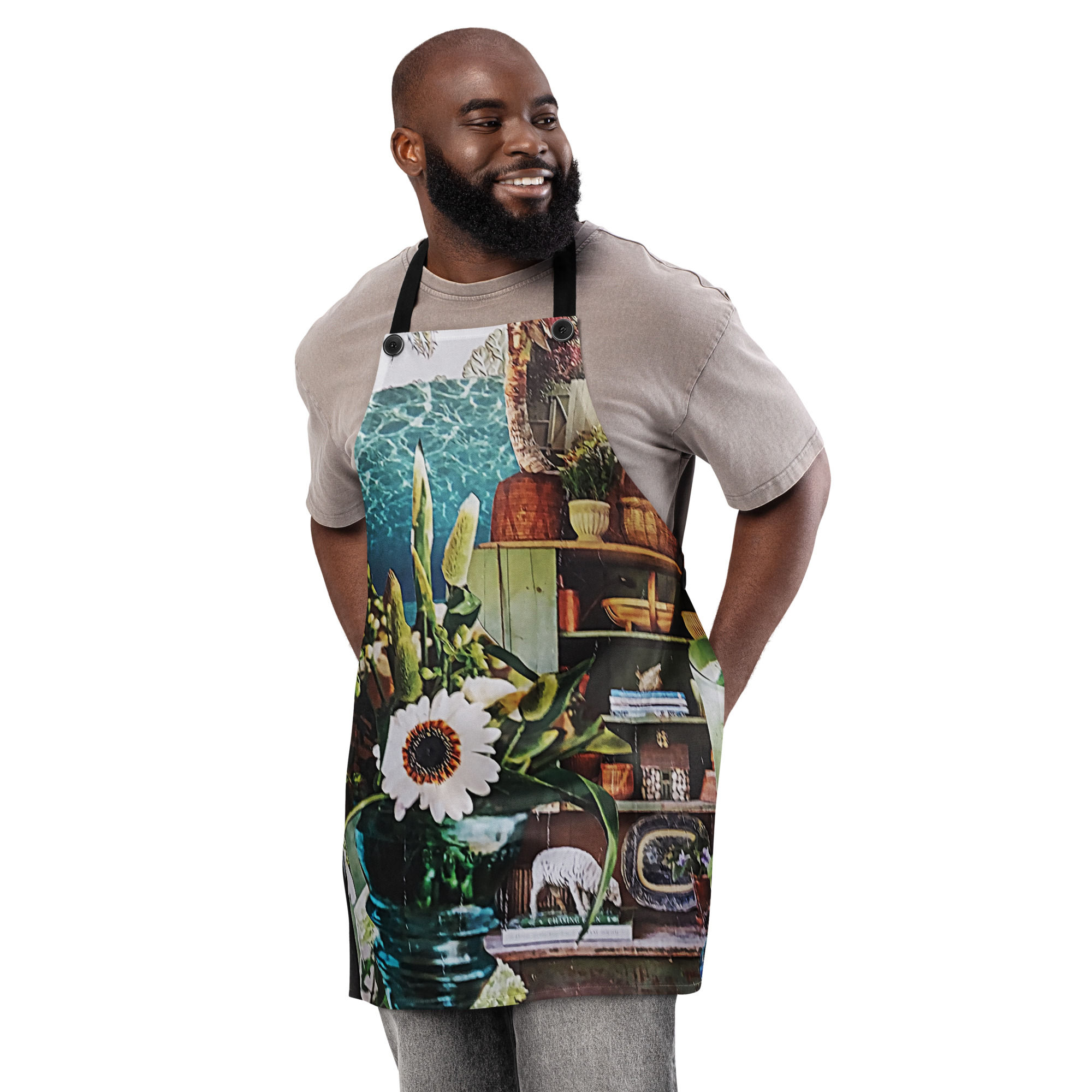 Lime Float Apron