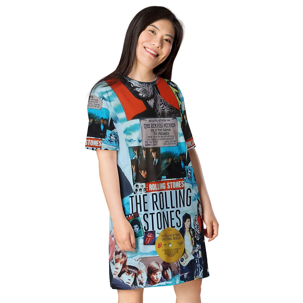Thumbnail: Rolling Stones T-shirt dress