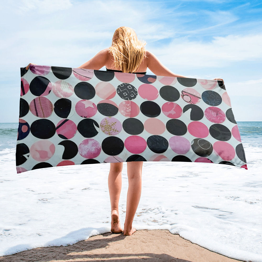 Pop of Pink Towel