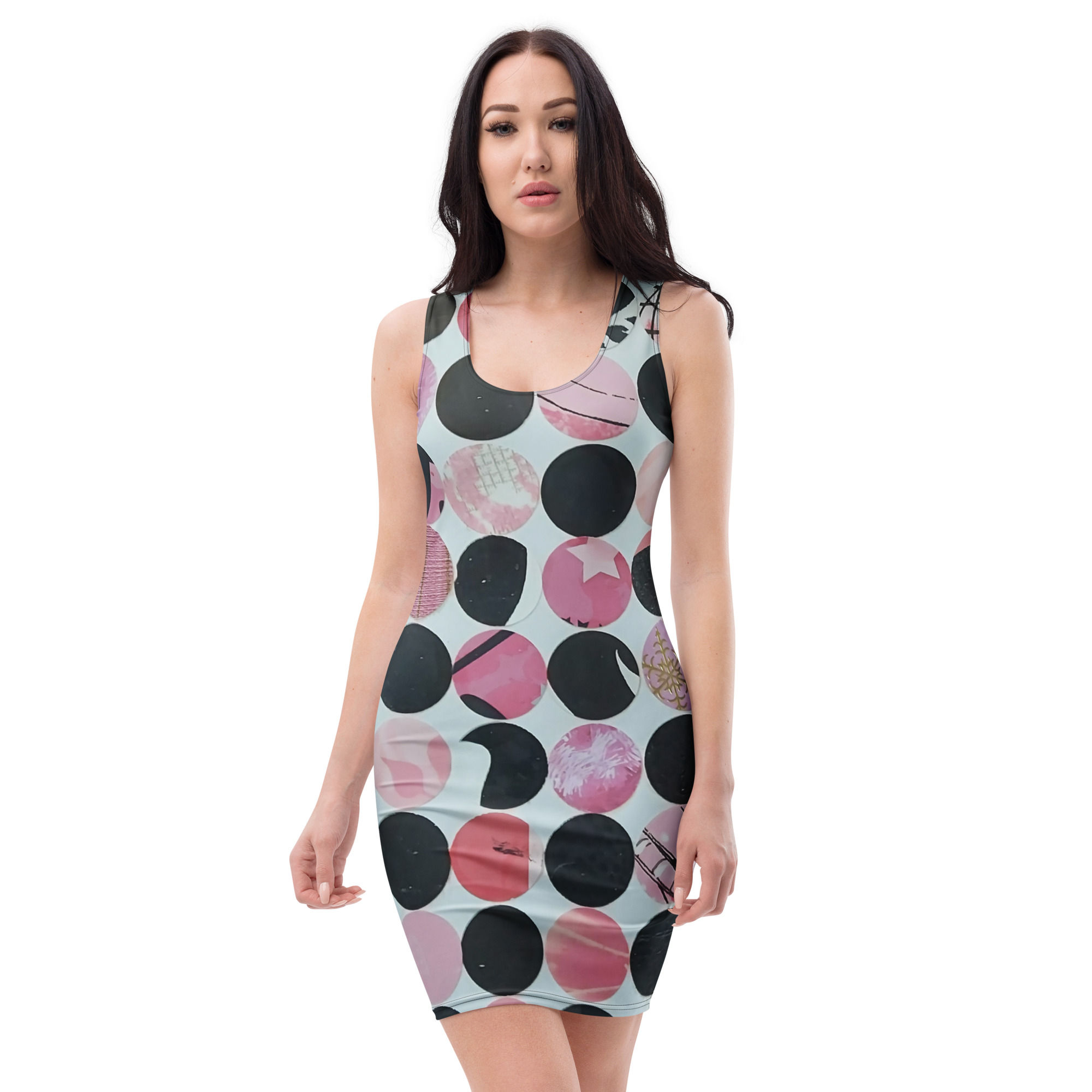 Pop of Pink Bodycon dress