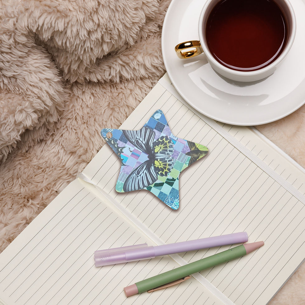Thumbnail: Iron Butterfly Wooden ornaments