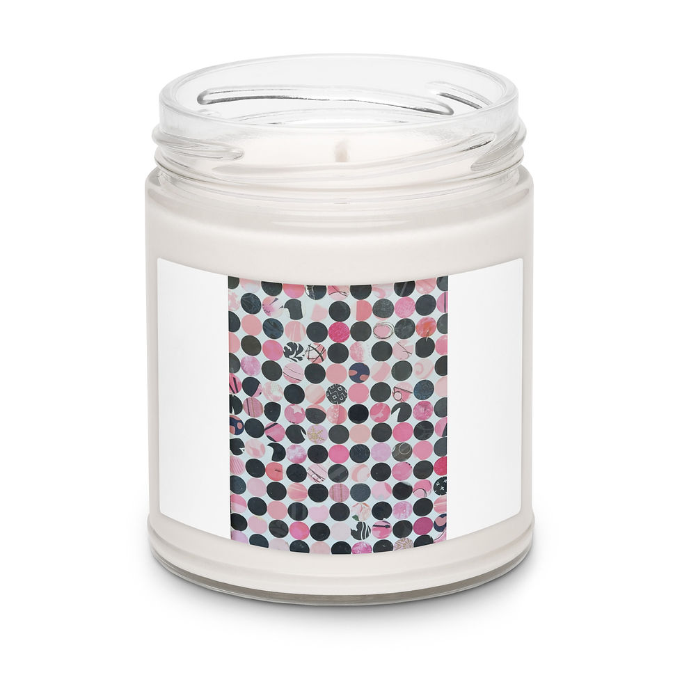 Thumbnail: Pop of Pink Scented soy candle