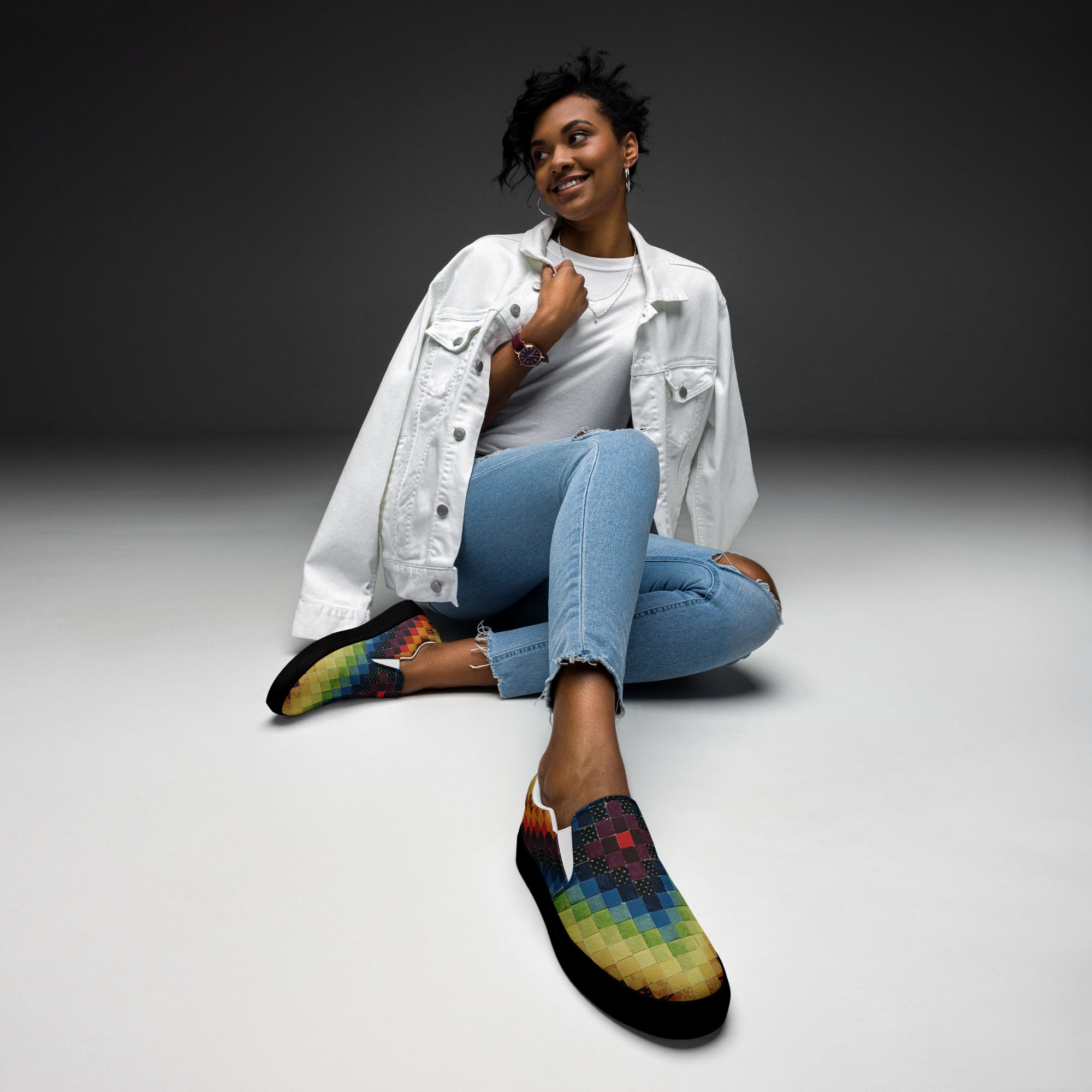 Fiesta Women’s slip-on canvas shoes