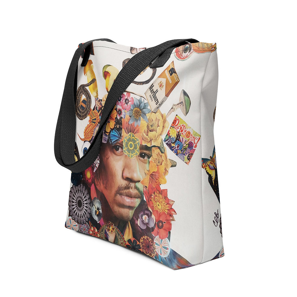 Thumbnail: Jimi Hendrix Tote bag