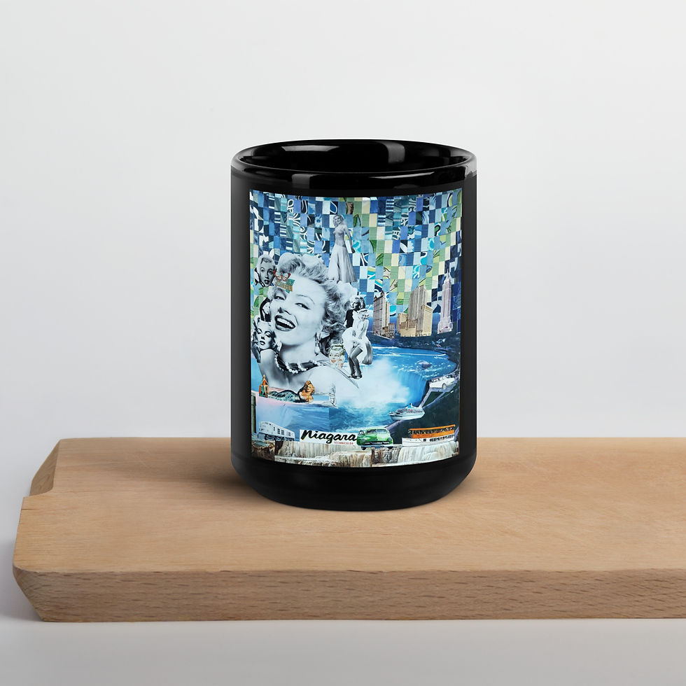 Thumbnail: Niagara Black Glossy Mug