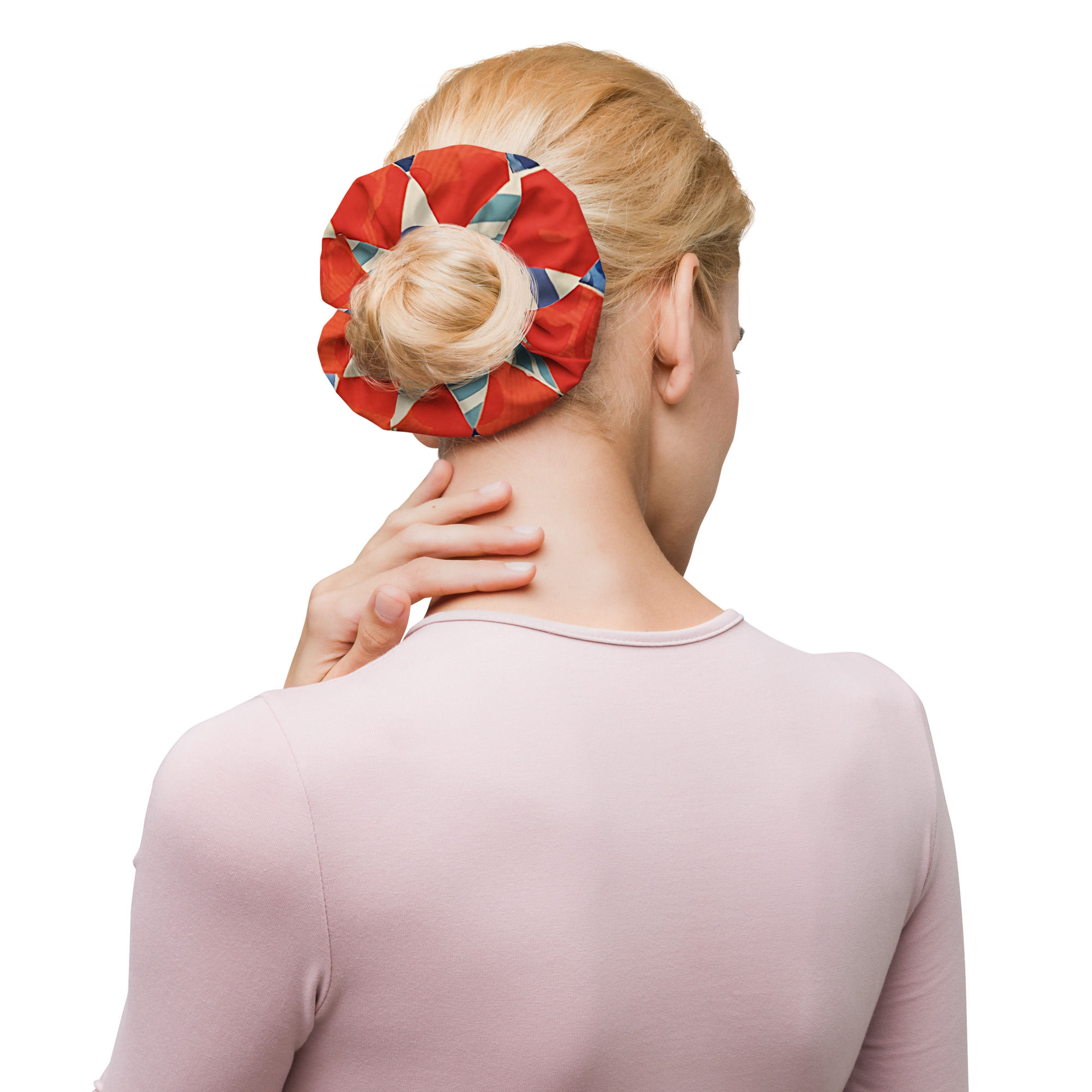 Tie Dye Recycled Scrunchie