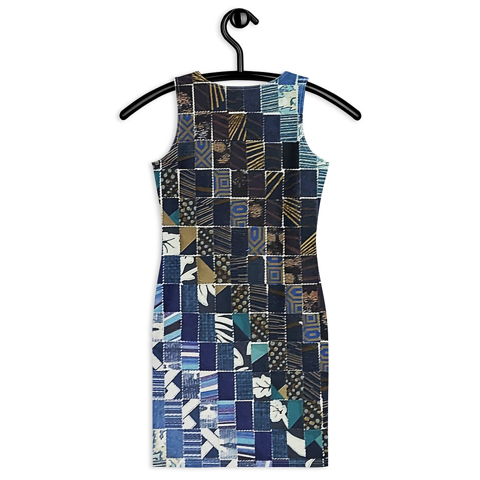 Thumbnail: Blues in the Night Bodycon dress