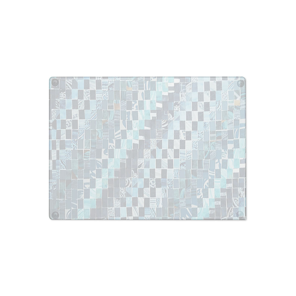 Thumbnail: Cool Blue Glass cutting board