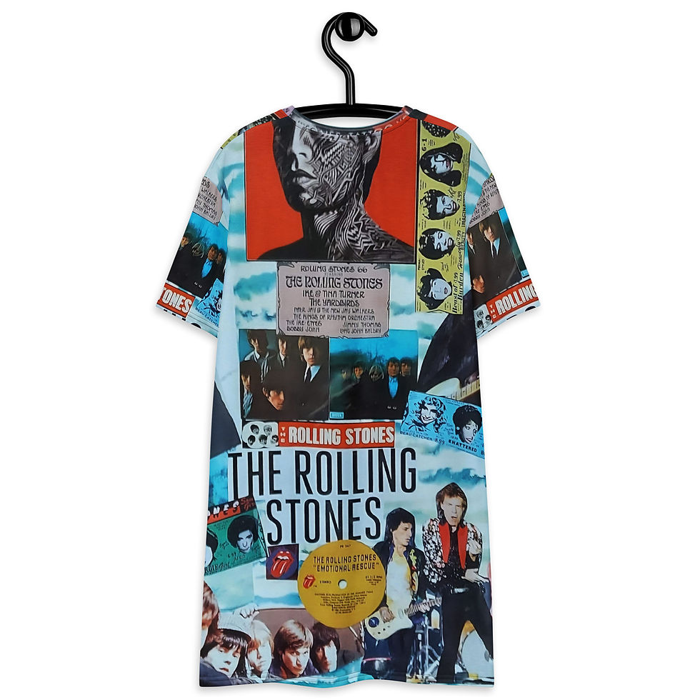 Thumbnail: Rolling Stones T-shirt dress