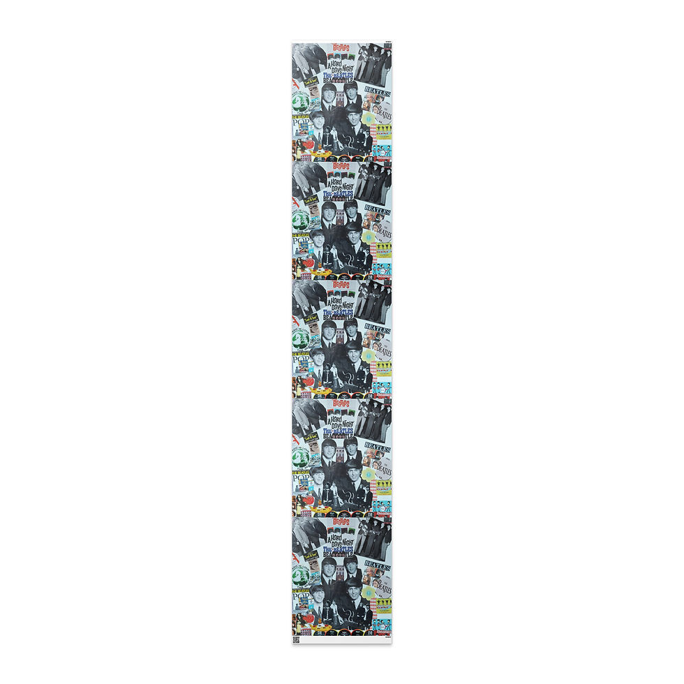 Thumbnail: Beatles Wrapping paper roll