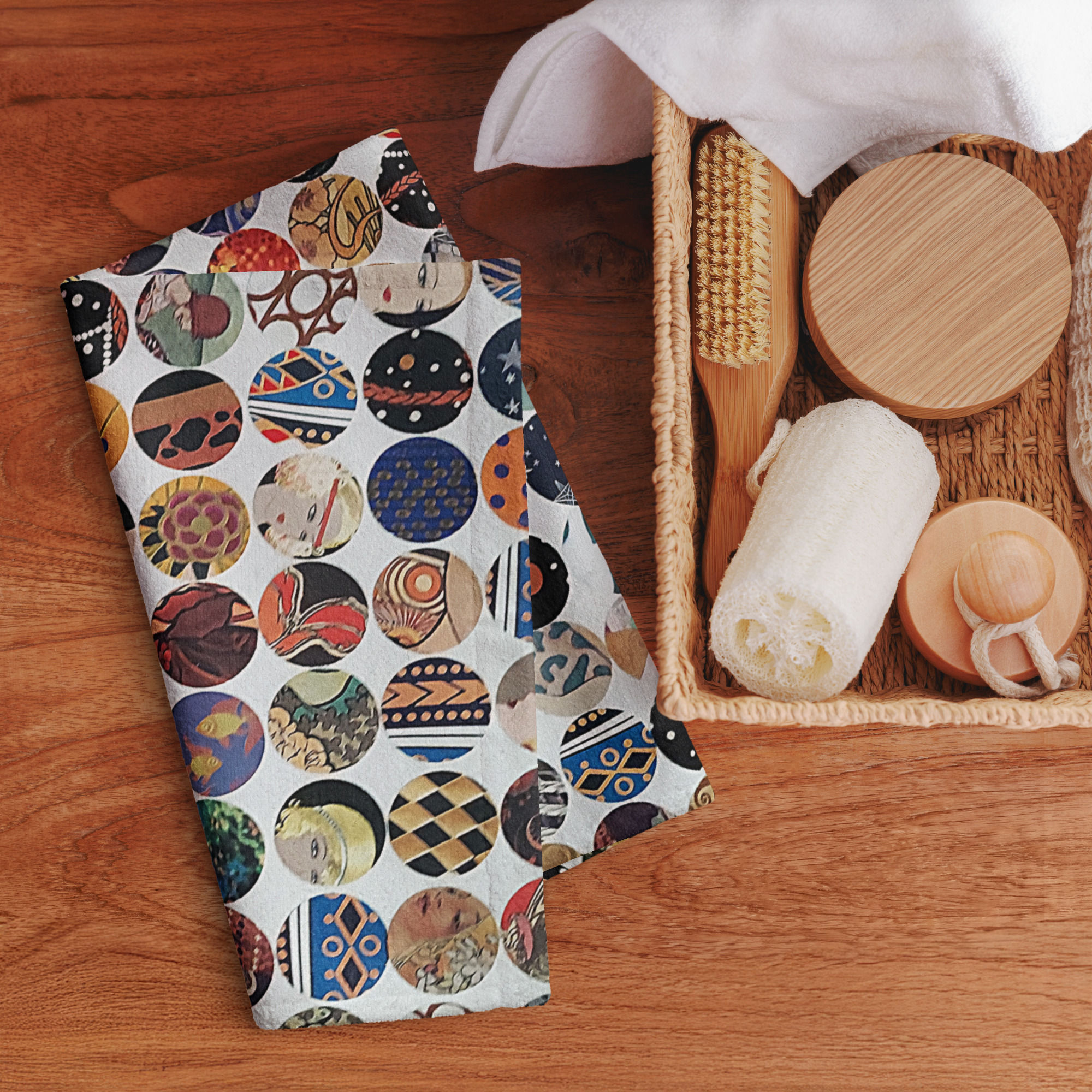 Art Deco Hand towel