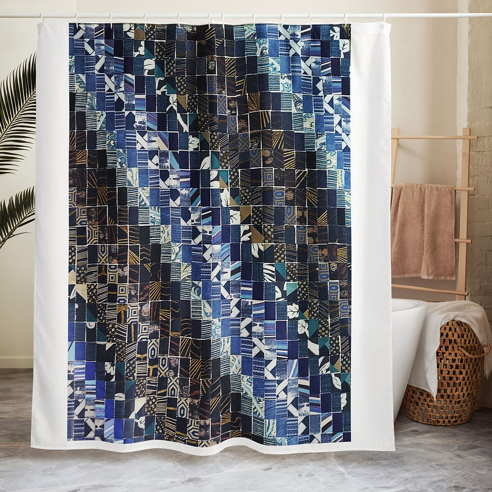 Thumbnail: Blues in the Night Shower curtain