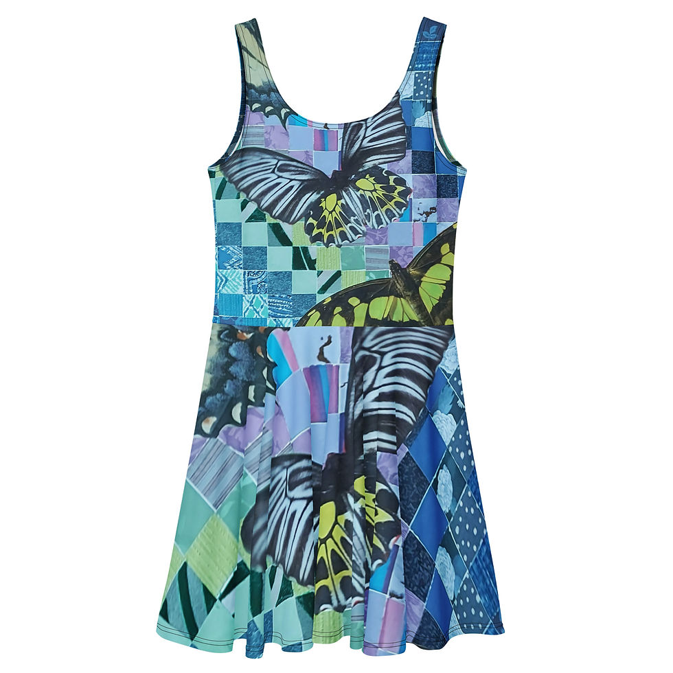 Thumbnail: Iron Butterfly Skater Dress