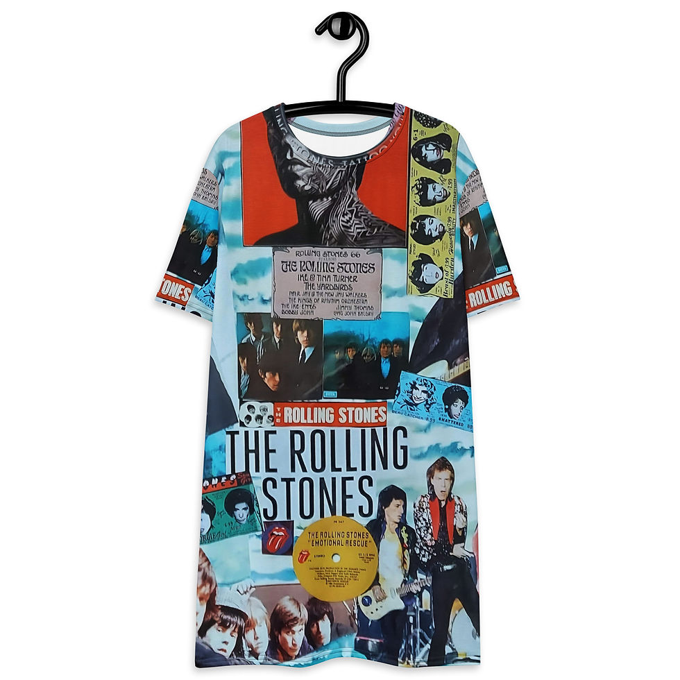 Thumbnail: Rolling Stones T-shirt dress
