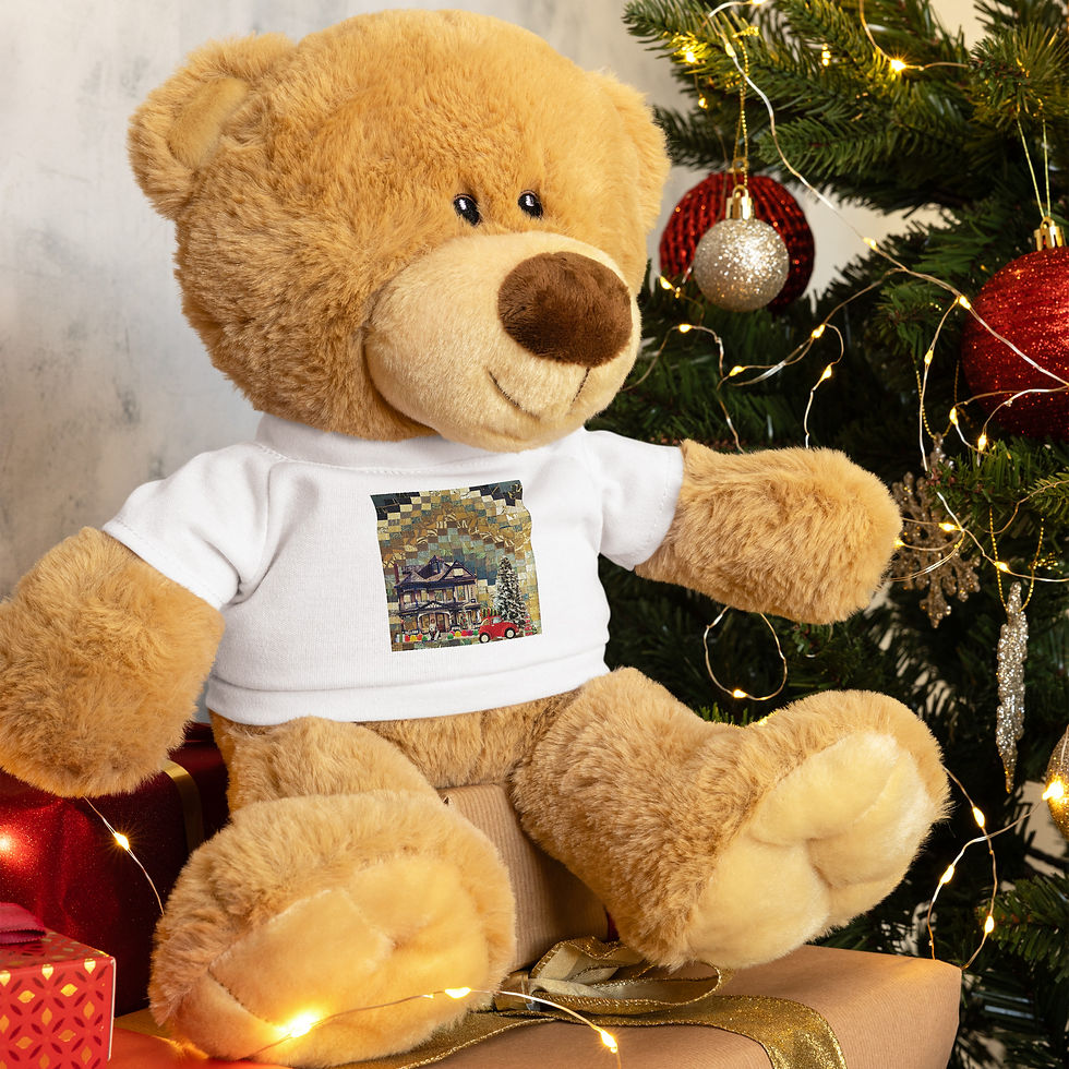Thumbnail: Gumdrop teddy bear with TShirt