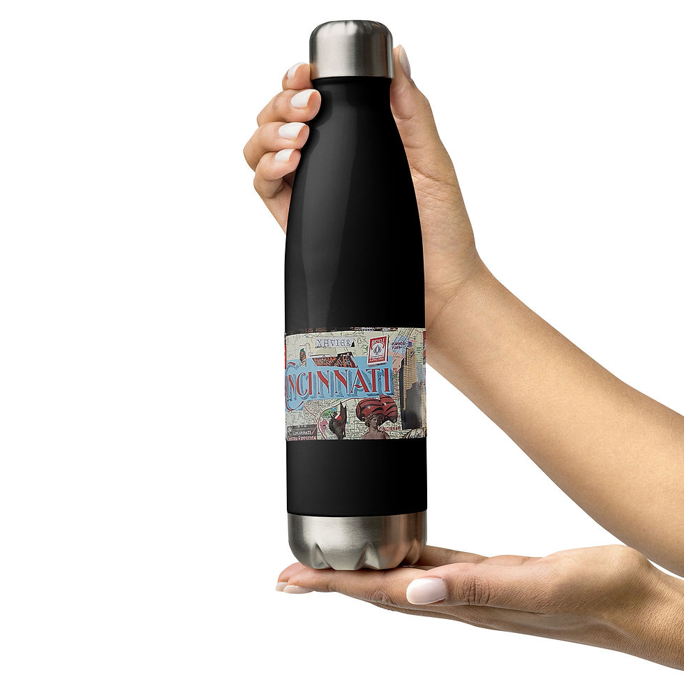 Thumbnail: Cincinnati Stainless steel water bottle