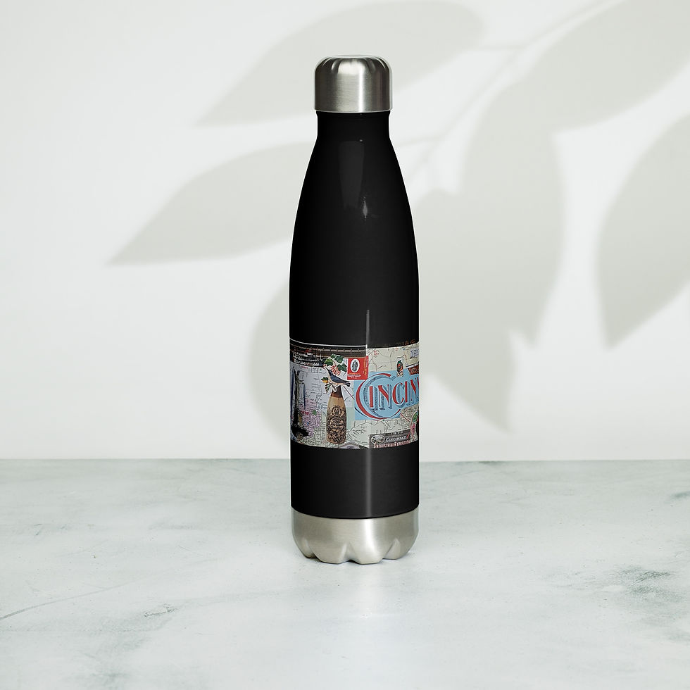 Thumbnail: Cincinnati Stainless steel water bottle