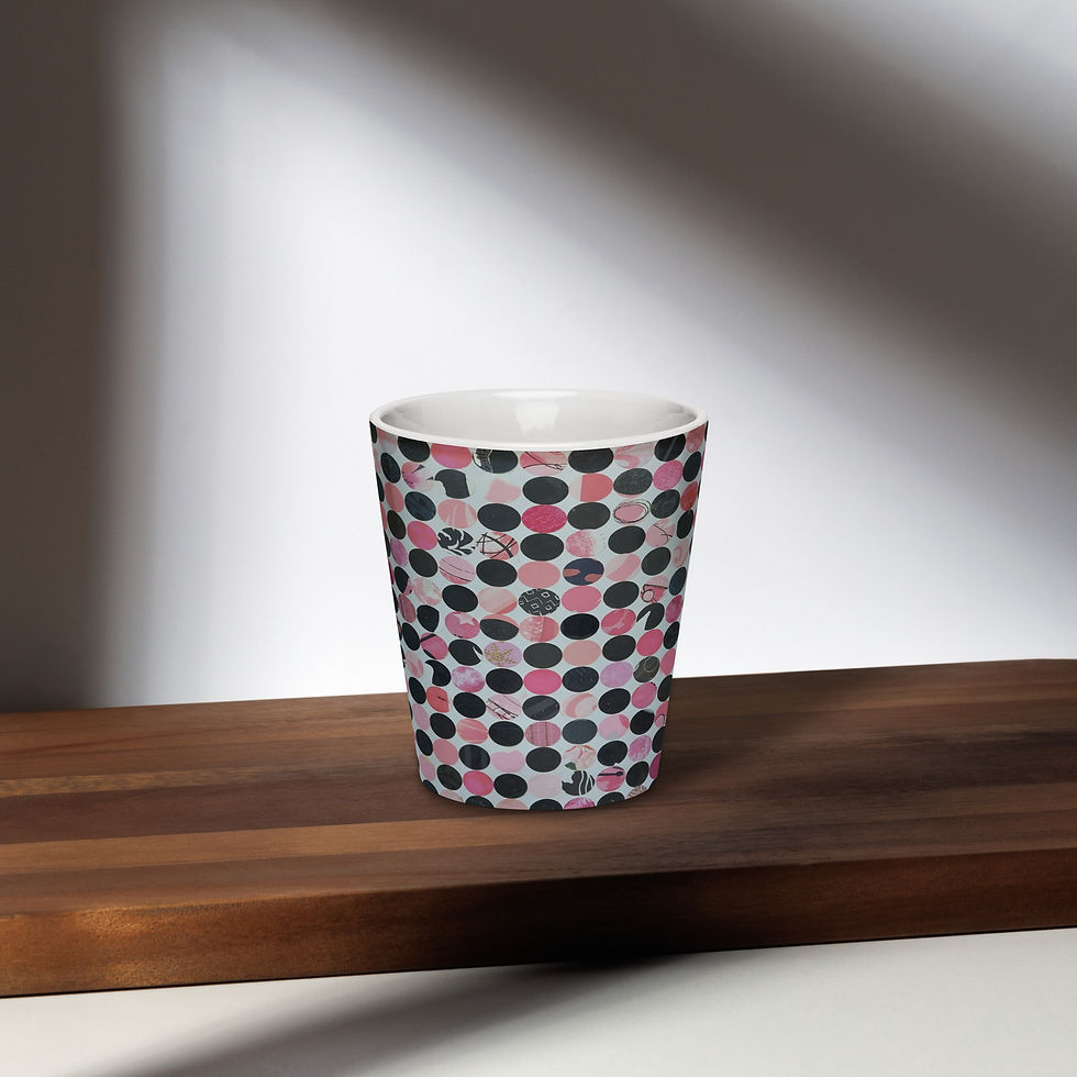 Thumbnail: Pop of Pink Latte mug