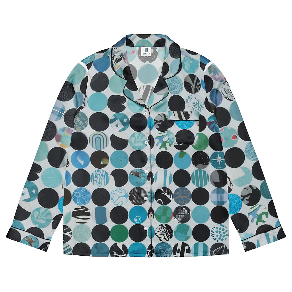 Thumbnail: Turquoise Dream Pajama Top 