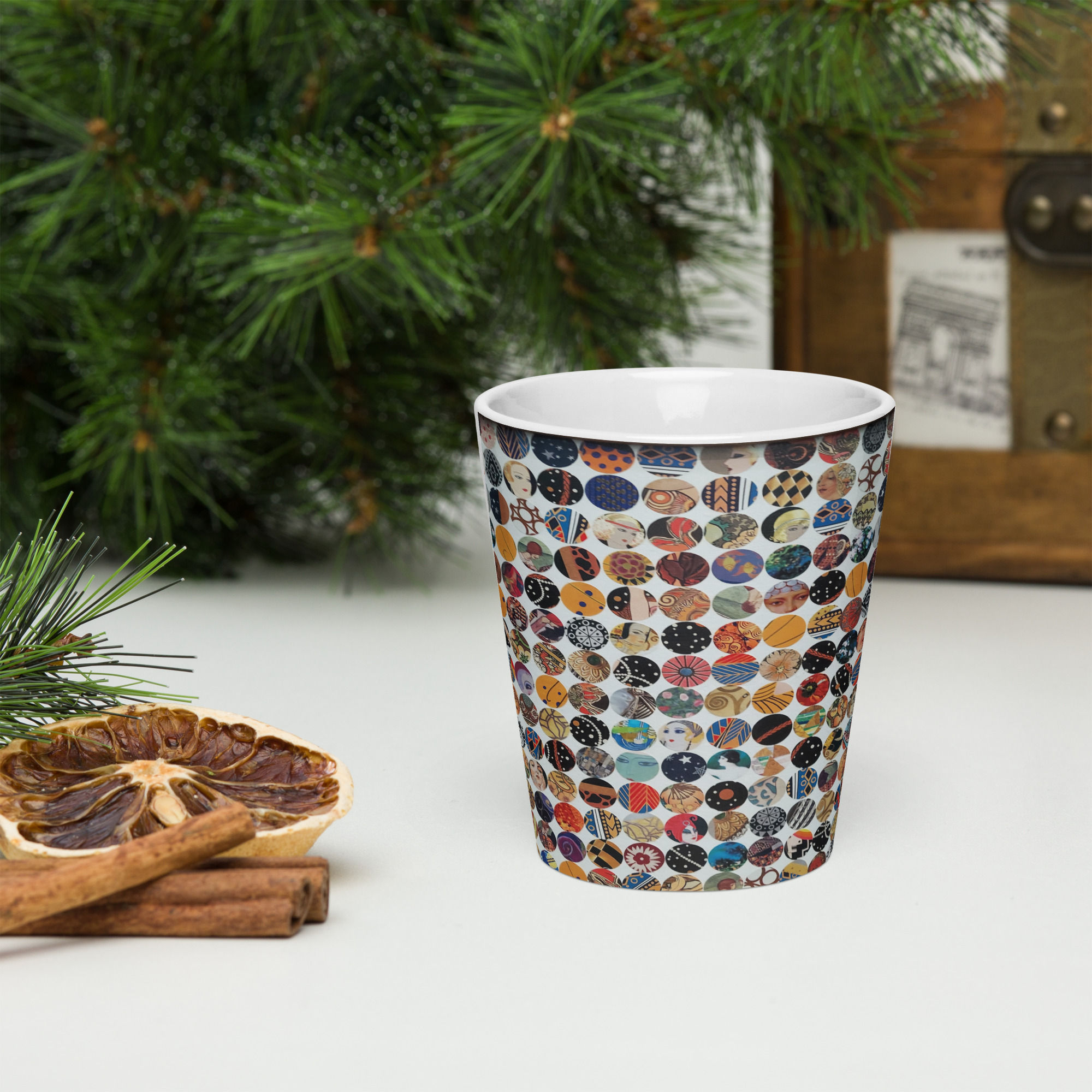 Art Deco Latte mug