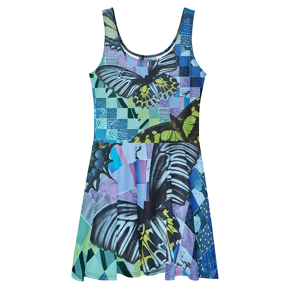 Thumbnail: Iron Butterfly Skater Dress