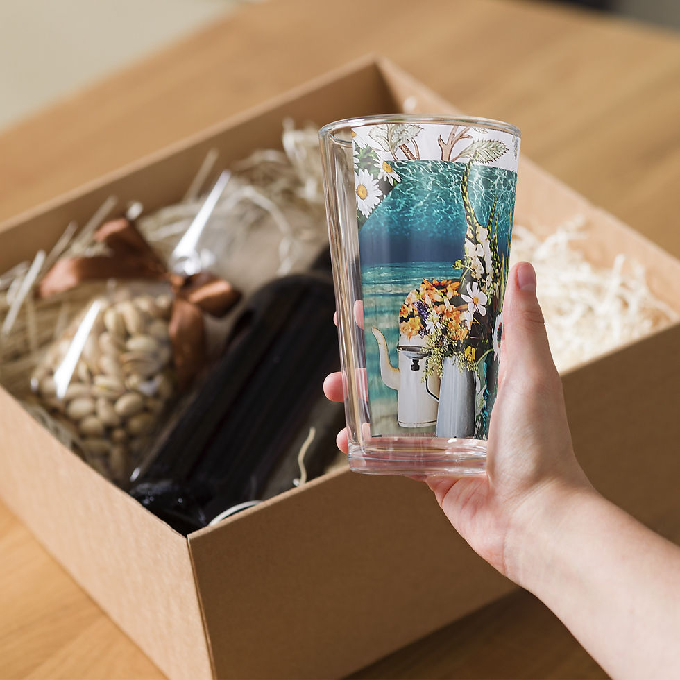 Thumbnail: Lime Float pint glass