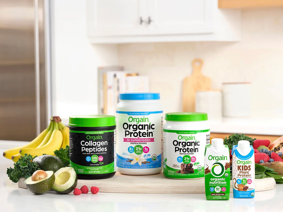 Protein, Protein, and more Protein makes for a happy gym goer