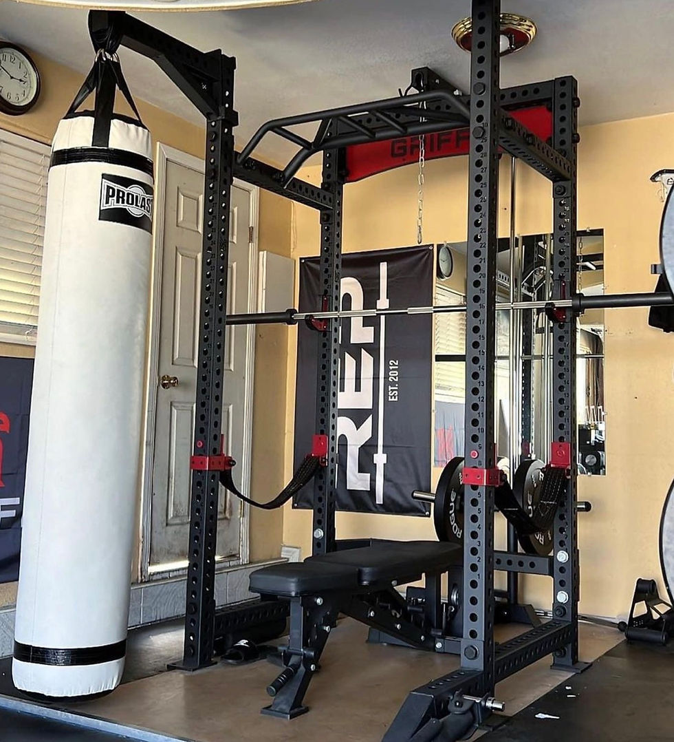 The Griffin Rack provides home gym owners with an active and engaging workout platform. They have nocked it out of the park in creating a system that supports diverse fitness journeys. | Gym Reviewer