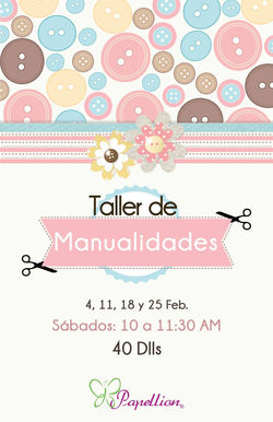 Póster para Taller de Manualidades