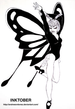 Mariposa inktober