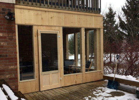 Porch Cladding