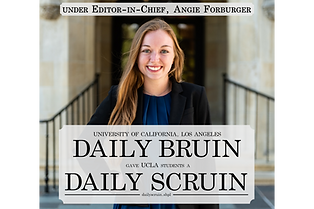 Angie Forburger | Former Editor-in-Chief, UCLA Daily Bruin