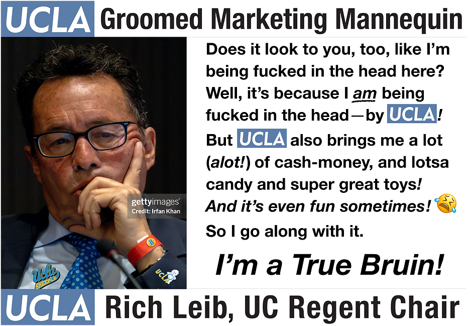 UC Regent Chair, Rich Leib