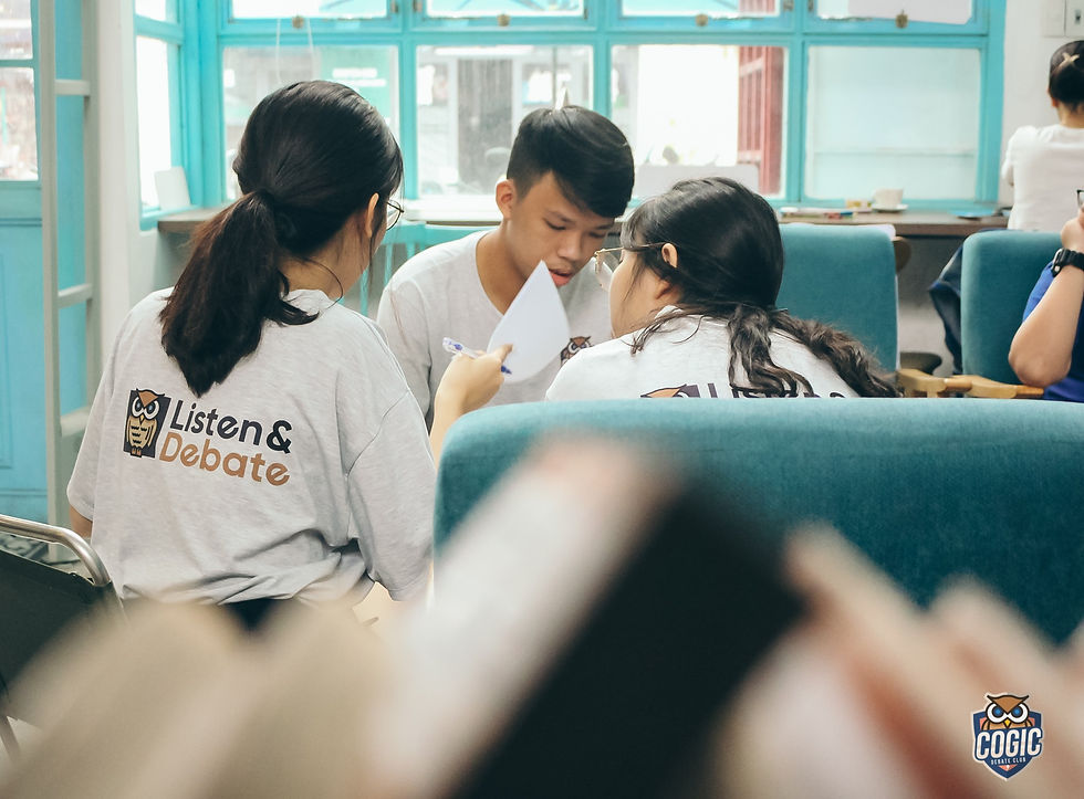 Workshop - Xóm Tranh biện x COGIC Debate Club