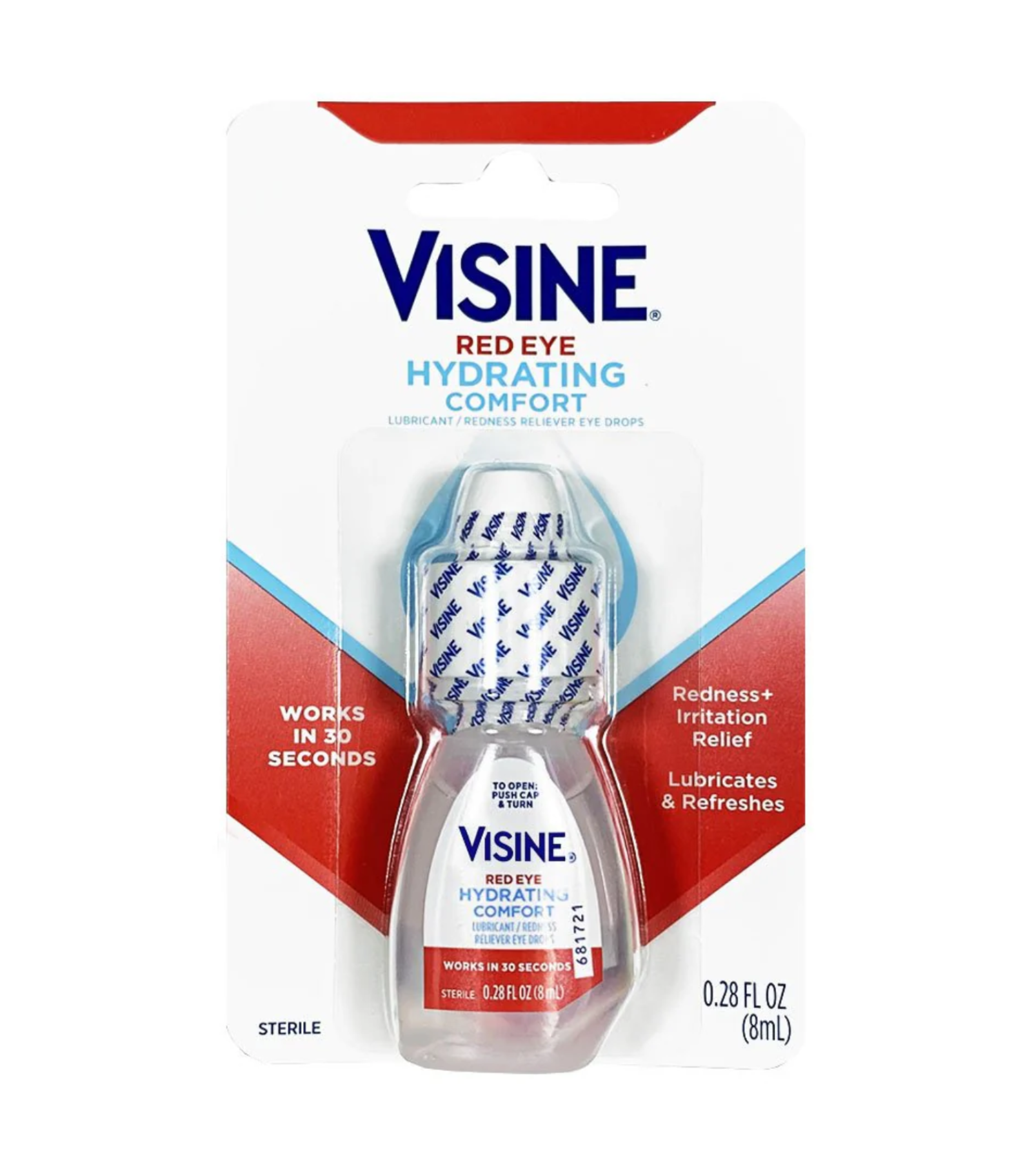 Visine® Red Eye Hydrating Comfort Eye Drops-  0.2 oz