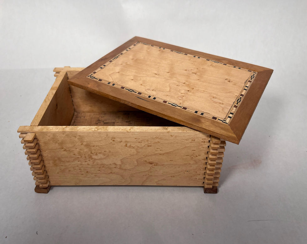 Thumbnail: UB1  Birdseye Maple Box